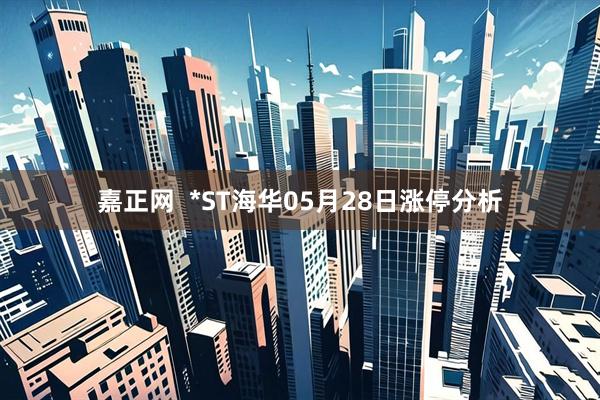 嘉正网  *ST海华05月28日涨停分析