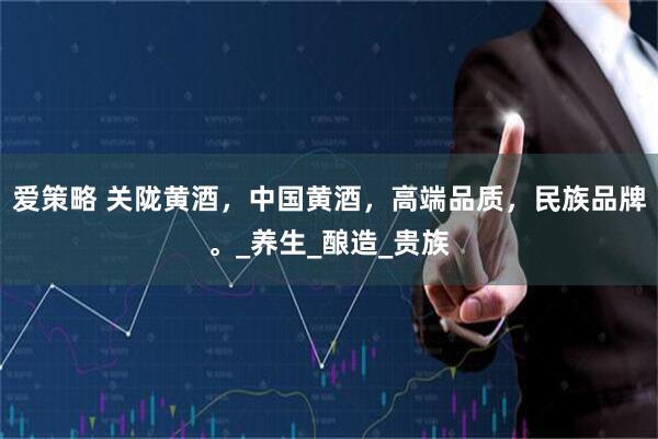 爱策略 关陇黄酒，中国黄酒，高端品质，民族品牌。_养生_酿造_贵族