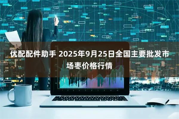 优配配件助手 2025年9月25日全国主要批发市场枣价格行情