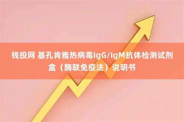 钱投网 基孔肯雅热病毒IgG/IgM抗体检测试剂盒（酶联免疫法）说明书